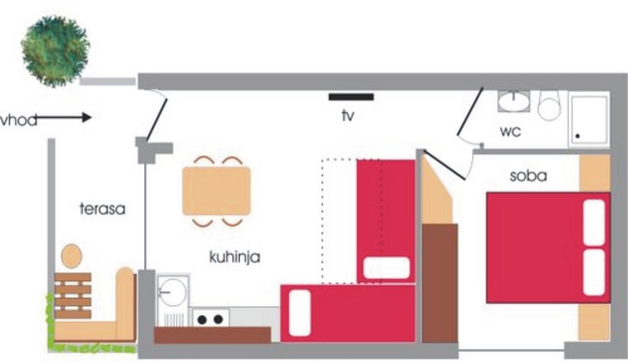 Apartment Norma Bovec Ngoại thất bức ảnh